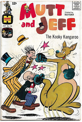 HARVEY Silver Age : Mutt and Jeff #146 (Bud Fisher) 1965