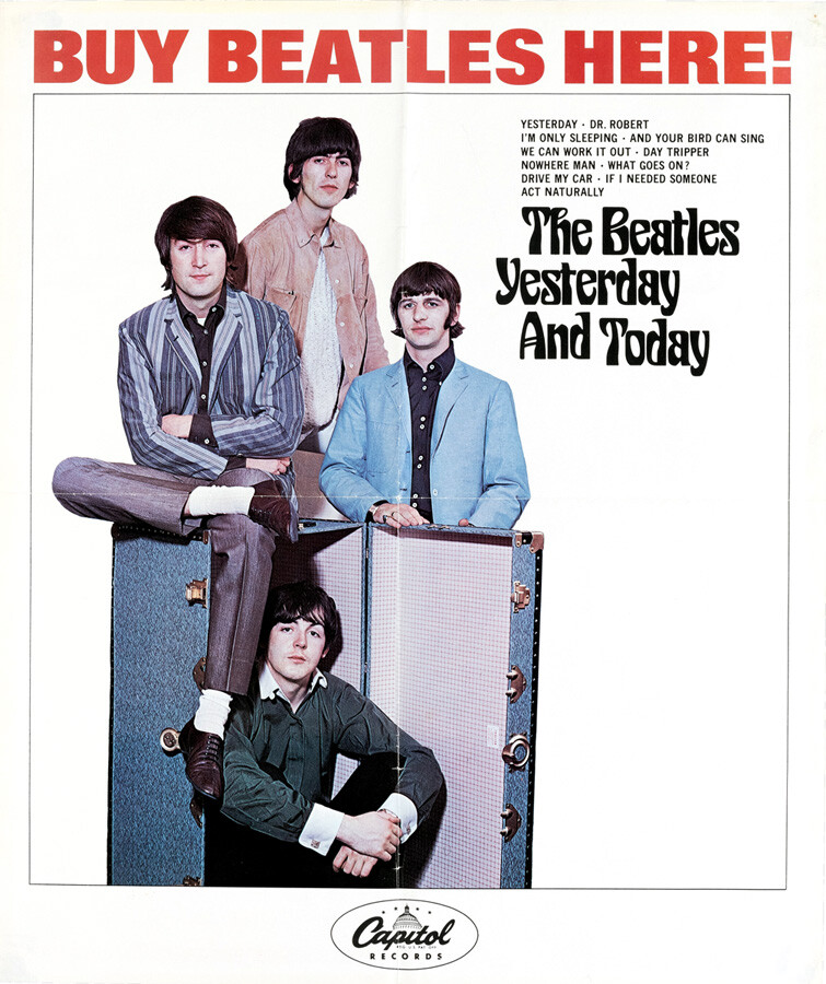 The Beatles Yesterday and Today Advertisement Replica 14 x 11
