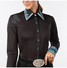 Western Showmanship Horsemanship Pleasure Show Shirt all customization available