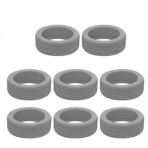 Housses Silicone Pour Roues Valise - Lot De 8 - Anti-Bruit Et Imperméables - ANBOO