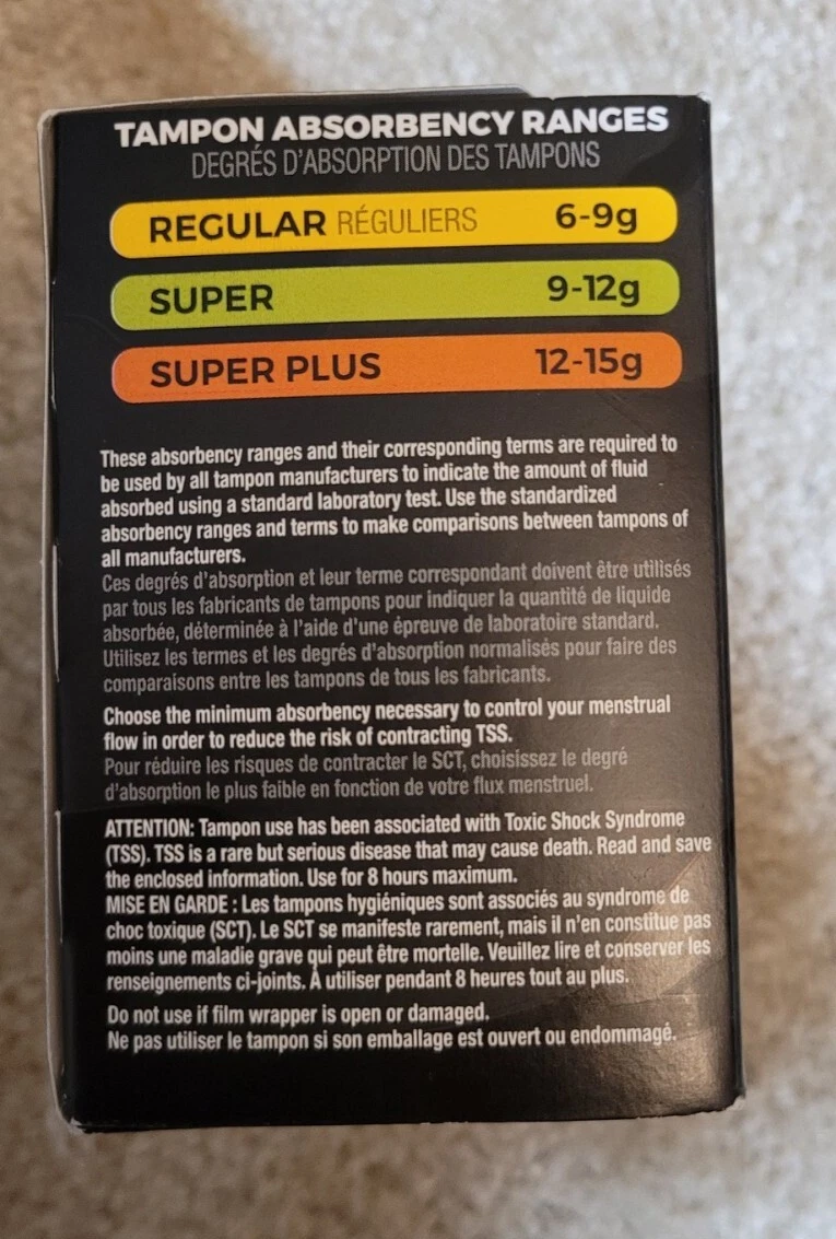 U by Kotex Click Compact Tampons, Regular Absorbency, Unscented, 32