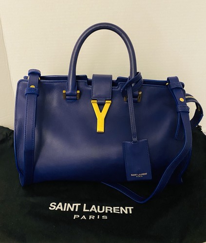 ysl handbag blue