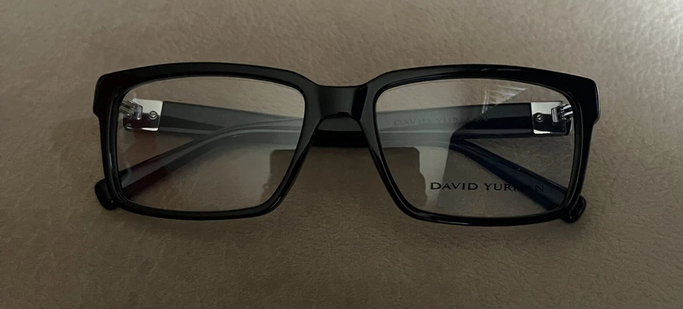 Brand New David Yurman DY647 01 S Black Onyx w/Silver Eyeglasses - Image 4 of 4