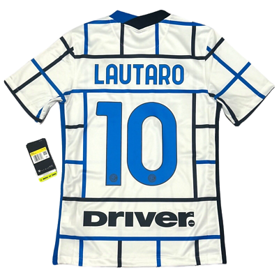 2020/21 Inter Milan Away Jersey #10 Lautaro Martinez Small Nike