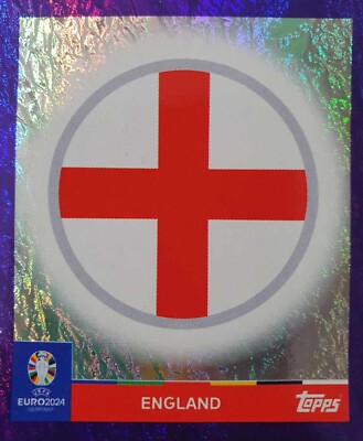 Autocollant Topps UEFA Euro 2024 - Foil Parallèle - À