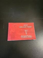 2001 PONTIAC GRAND PRIX OWNERS OPERATORS DRIVERS GUIDE MANUAL BOOK GLOVEBOX 