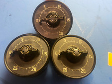  3 Vintage Timers Mark Time M.H. Rhodes 20A. 125V/ 10A 250V Lot B