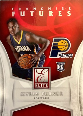 Myles Turner Donruss 15-16 #11 Franchise Futures Rookie Indiana Pacers