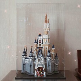 Acrylic Display Case 30.7"x20"x14.2" for (Lego Disney Castle 71040, Lego 43197)