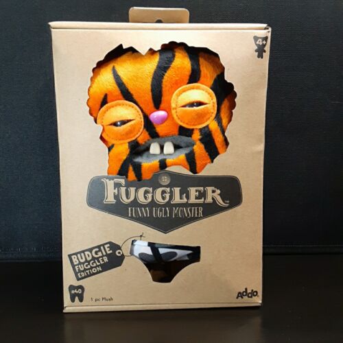 Fuggler Funny Ugly Monster Budgie Edition Plush #40 Rabid Rabbit Tiger New - Picture 2 of 3