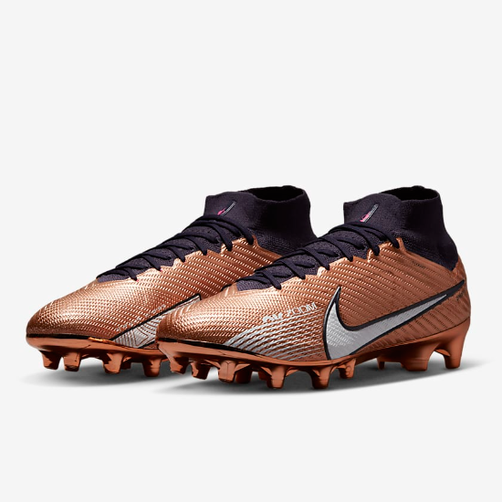 Nike Zoom Mercurial Superfly 9 Academy Elite AG Pro Soccer Shoes