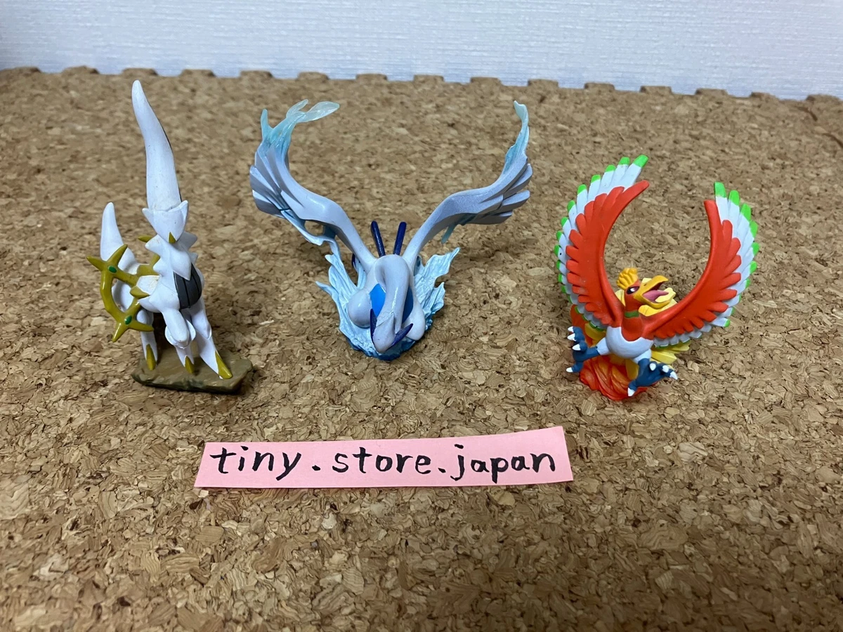 Pokemon Original Figures Ho-Oh Lugia Arceus Pokemon Heart Gold Soul Silver  Japan