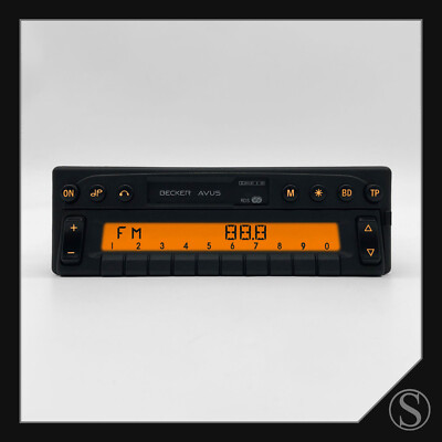 Becker Avus BE2035 Radio For Porsche 993 CR-11 Mercedes W201 W124 R129 190E