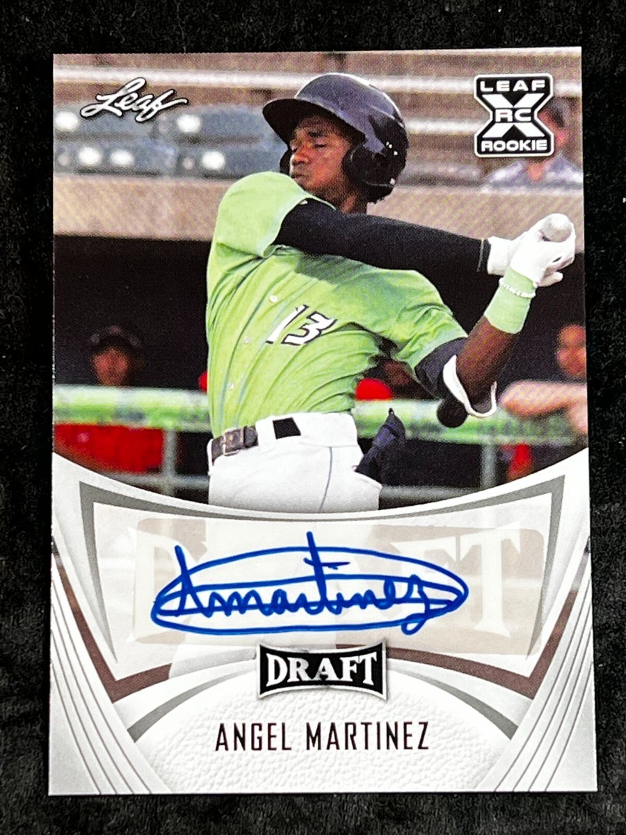 2021 Leaf Draft ROOKIE AUTO Angel Martinez, item 1 | eBay
