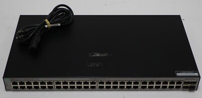 HPE HP JL382A OfficeConnect 1920S 48G 4SFP  1920S Series Switch w Power Cable