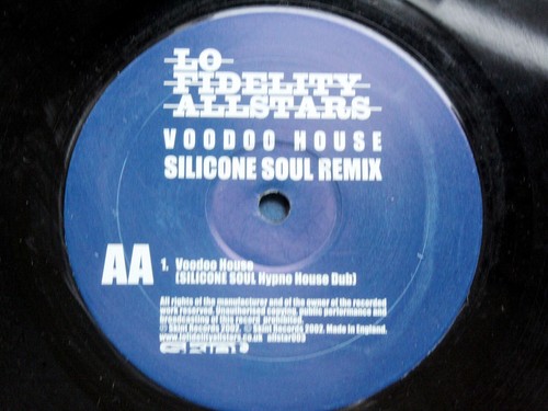 Lo Fidelity Allstars/Sleeping Faster/Voodoo House/2002 Skint 12" Single/EX- - Picture 3 of 3