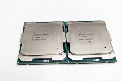 Matched Pair Intel Xeon E5-2620v4 2.1GHz 8 Core 85W SR2R6 Processor