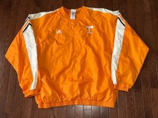 Vintage Tennessee Volunteers Vols Pullover Jacket Windbreaker Adidas XL