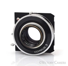 C.P. Goerz Apochromat Artar 14" f9 Compur 3 Shutter Toyo Lens Board [EXC]