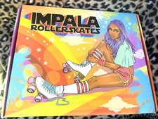 Impala Holographic Quad Rollerskates, Size 7