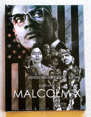 Denzel Washington »Malcolm X« [Blu-ray & DVD] Limited Mediabook #231  NEU & OVP 