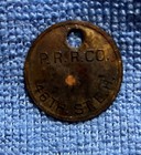 Pennsylvania Railroad 46th Street Engine House Check Tool Tag — photo 1