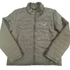 Kansas State Wildcats NCAA Gray Puffer Jacket CRABLE Mens XL 95