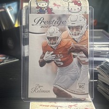BIJAN ROBINSON ROOKIE CARD 2023 Prestige Football RC Texas Longhorns ATL FALCONS