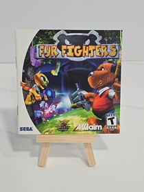 Fur Fighters Sega Dreamcast CIB + Manual & Reg Card Lenticular Front New (Other)