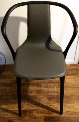 Vitra Bellville New chairs  2 pc.( priced as set )  Ronan & Bouroullec  leather