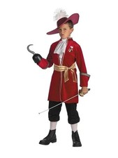 Peter Pan Captain Hook Costume Boys