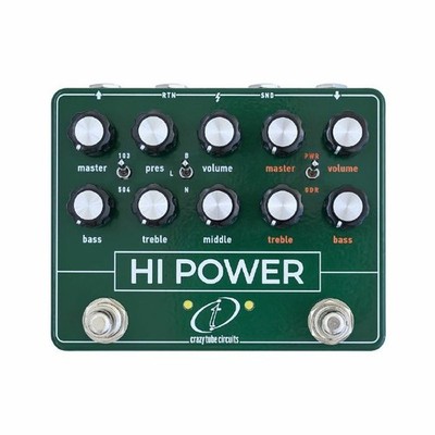 Crazy Tube Circuits HiEndstufe & Lautsprecher Simulation Effektpedal