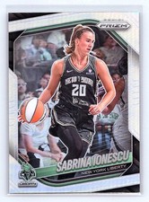 Sabrina Ionescu 2025 Panini Prizm WNBA #19 Silver Prizms *