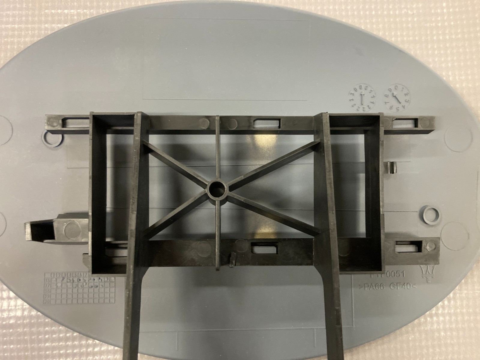 OEM Maserati Fuel Door, Primed, Levante 17-18, 670060610