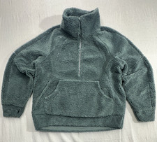 Authentic Lululemon Scuba Oversized Fleece Funnel-Neck Half-Zip Women s M/L p