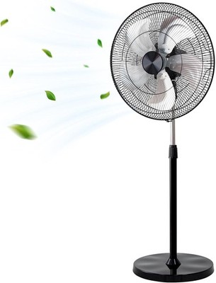 20 Inch Pedestal Fan, High Velocity Oscillating Floor Fan | 5-Speed Heavy Duty