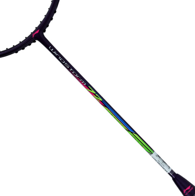 LI-NING Windstorm 72 Badminton Racket Racquet G6 6U(72g) Pink