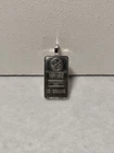 Excellent JM&M Johnson Matthey .999 Fine Silver Rare 10 Gram Pendant bar!