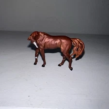 Maggie Bennett Micro Pewter Model Horse BUDDY’S SONG Painted but Needs Repairs