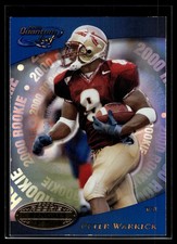 Peter Warrick 2000 Quantum Leaf Rookie Card #302. rookie card picture