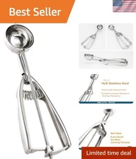 Durable Stainless Steel Cookie Scoop #40 - Effortless Portioning for Baking