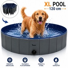 XL Hundepool Hunde Swimmingpool Schwimmbecken Planschbecken Pool Becken …
