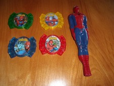 Lot de 5 bâtons de plongée Marvel Comics Spider-Man Spiderman 2007 en haute mer jouet piscine