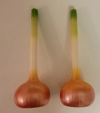 2x John Derian X Target Onion Bulb Candle Single Wick Fall Spring Shaped HTF