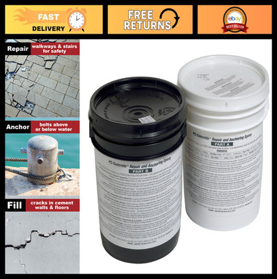 Epoxy Adhesive Paste for Anchoring & Crack Repair - Two-Part 102 oz Gray