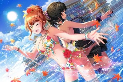 Anime dig delight direct drive dj aoyagi tsubaki Playmat Gaming Mat Desk 11397