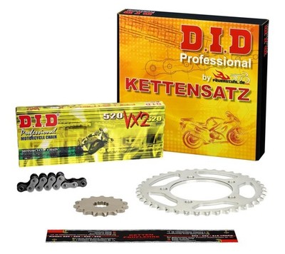 Kettensatz Honda CR 250 R (ME03) 86-87 DID VX2 X-Ring CLIP 14/53