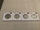 4 WALKING LIBERTY HALF DOLLARS 1917 1938 1939D 1946