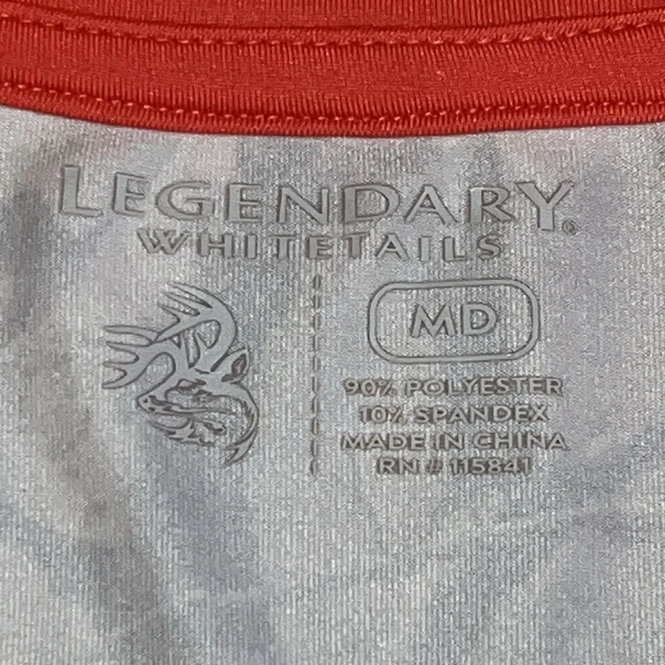 Women’s Legendary Whitetails Pink And Camo 1/4 Zip Pullover ~ SZ Med - Image 4 of 4