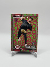 Chase Burns Reds RC 2026 Topps Series 1  Holiday Pink Green Polka Dots #312